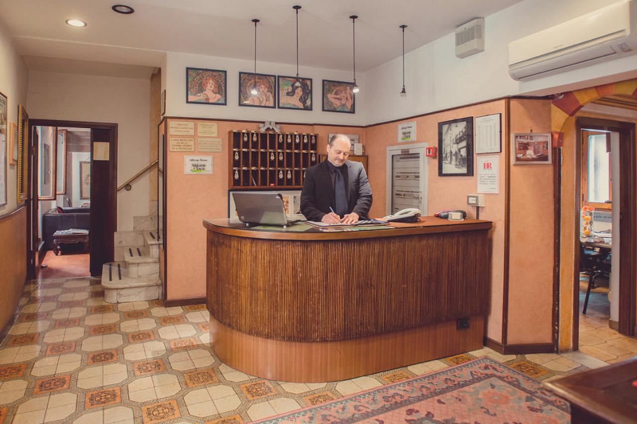 Hotel Centrale Viterbo Bagian luar foto